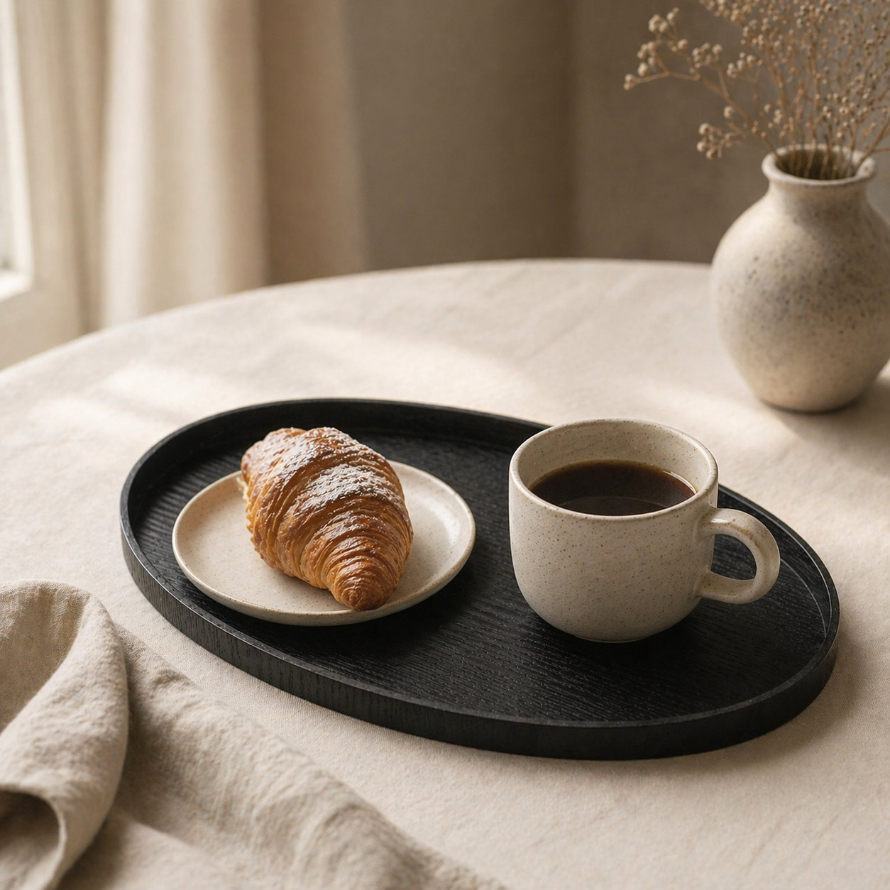 Minimal Oval Tray – tarjoilualusta