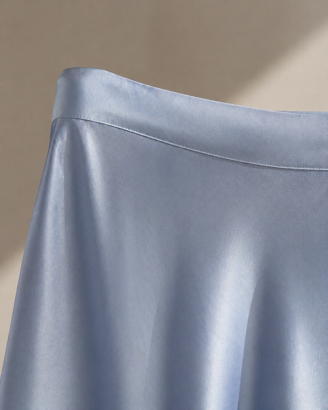 Silk Flow Midi Skirt