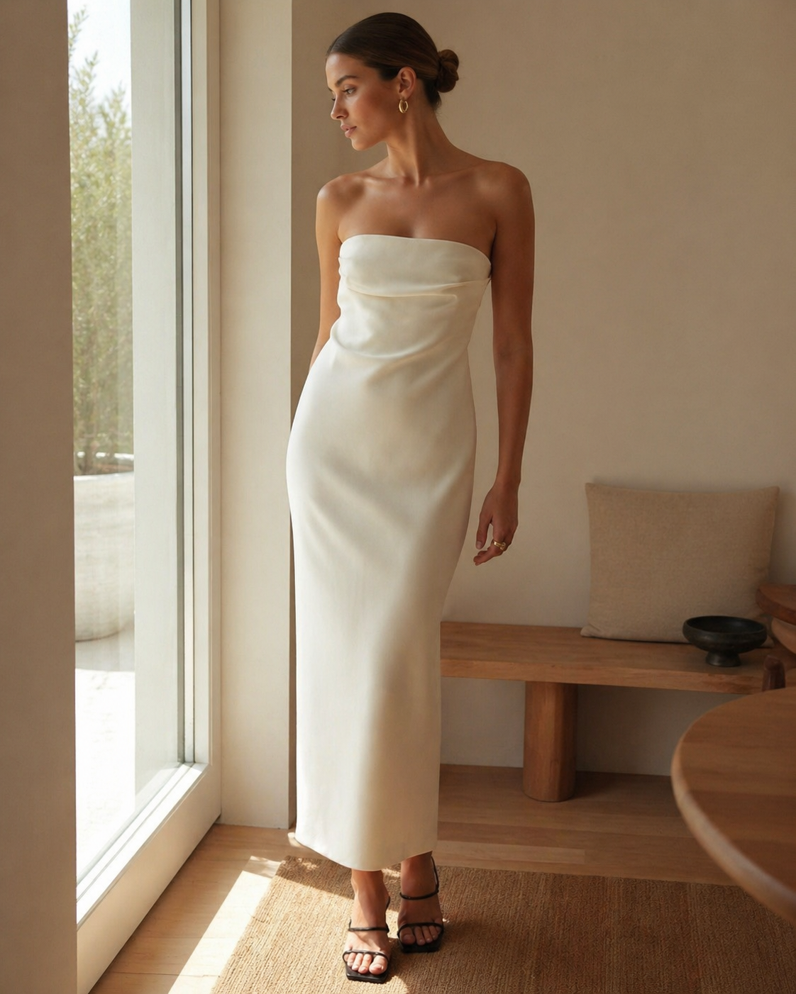 Soft Sculpt Bandeau Dress