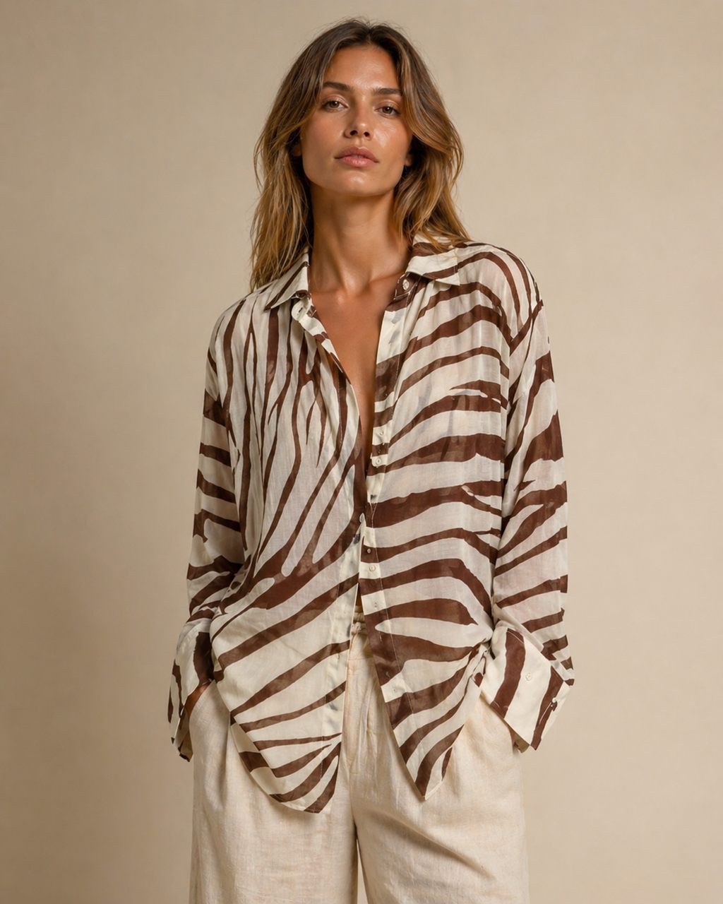 Zebra Resort Shirt