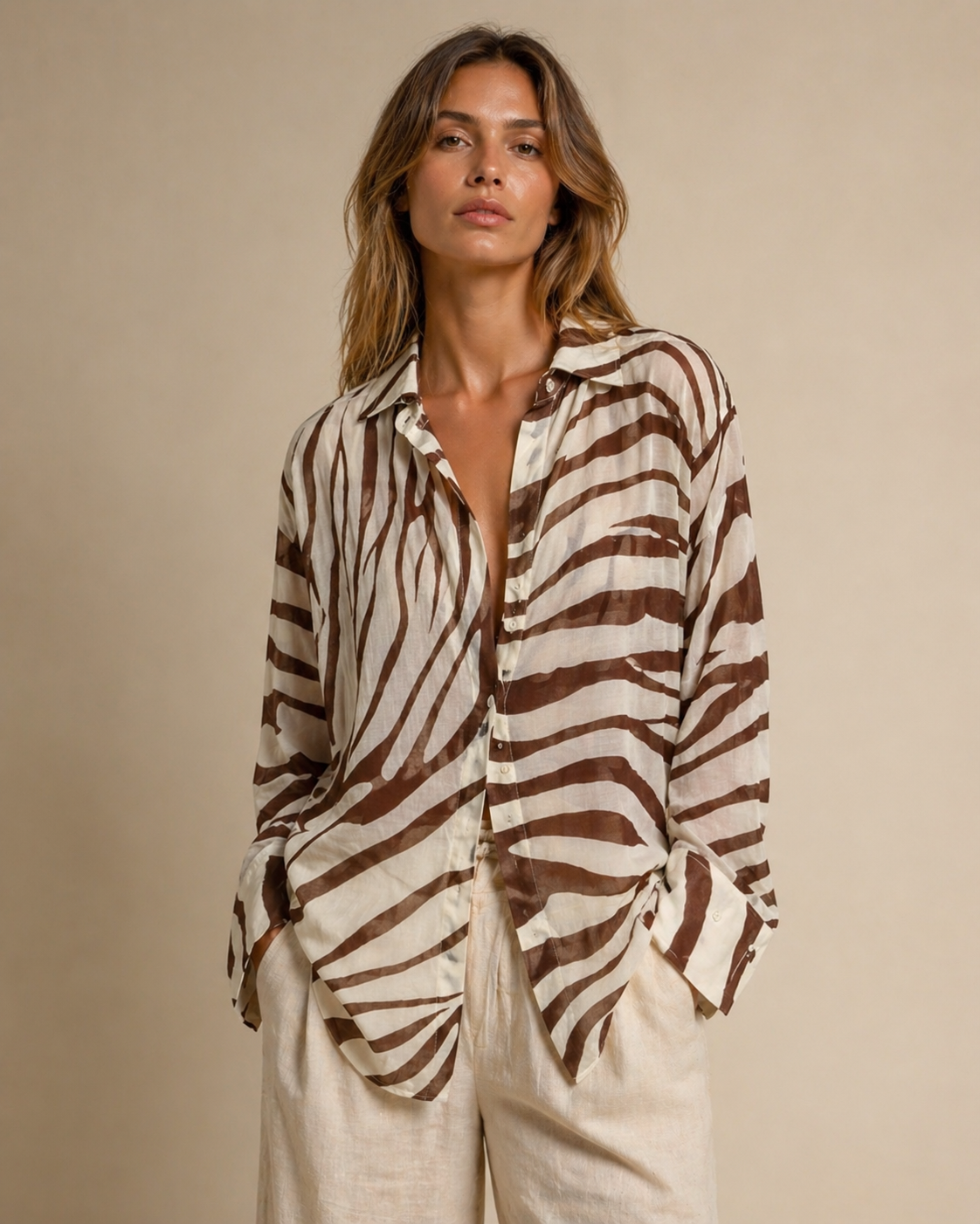 Zebra Resort Shirt