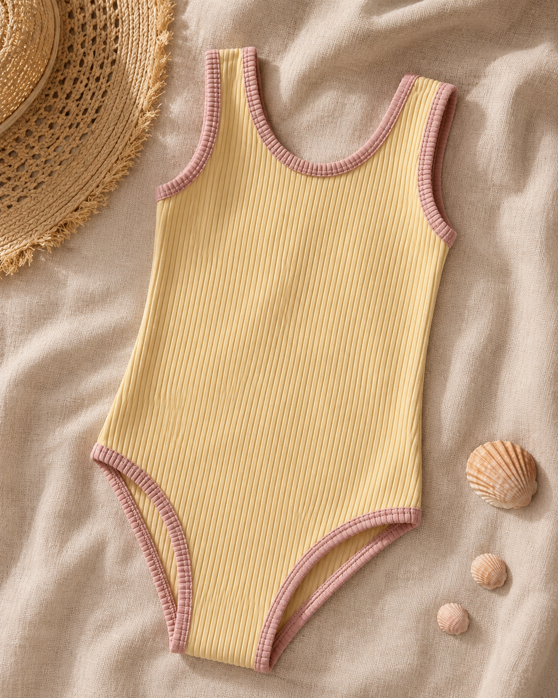Studio Sale – Ribbed Swim Suit 2Y