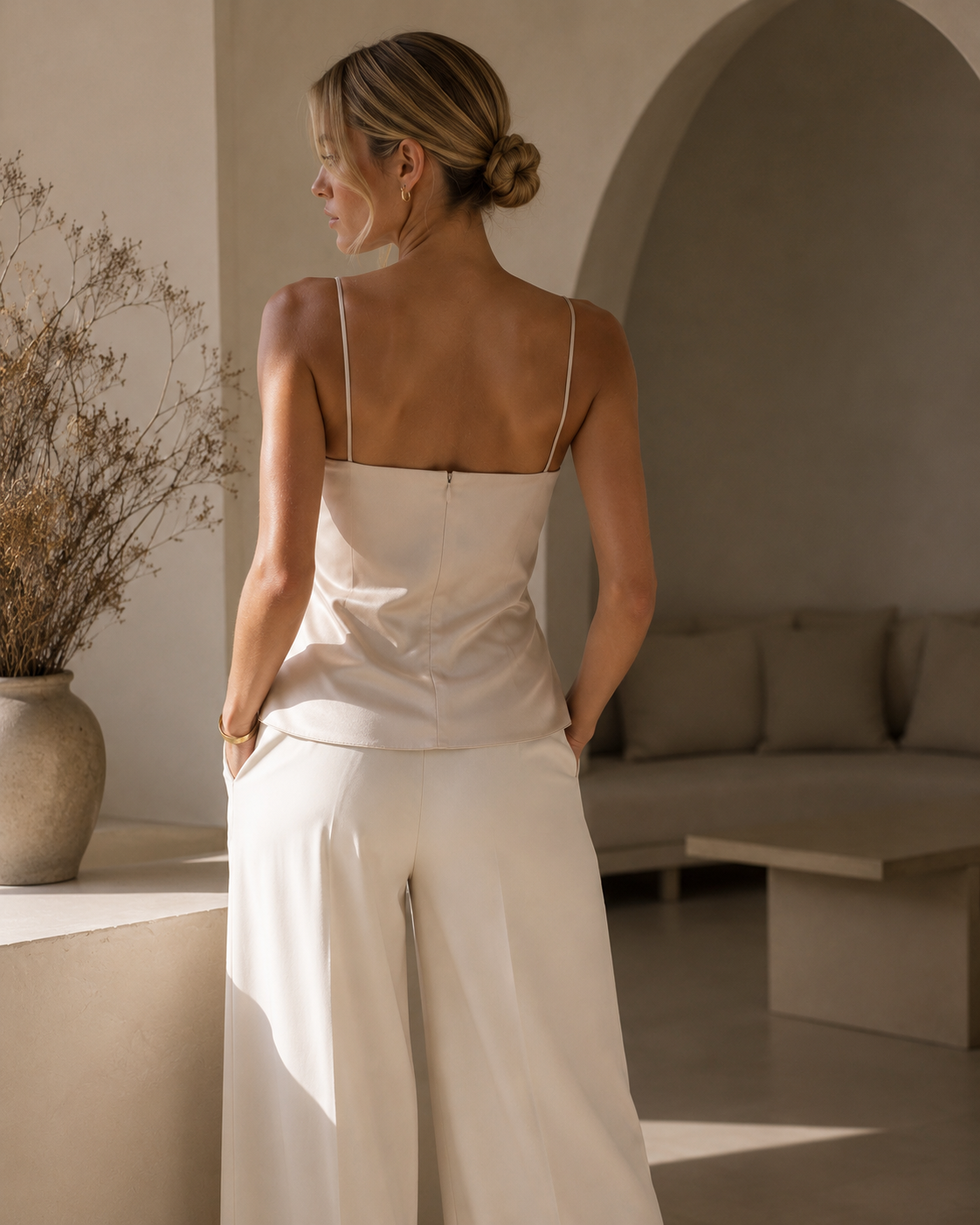 Satin Muse Top