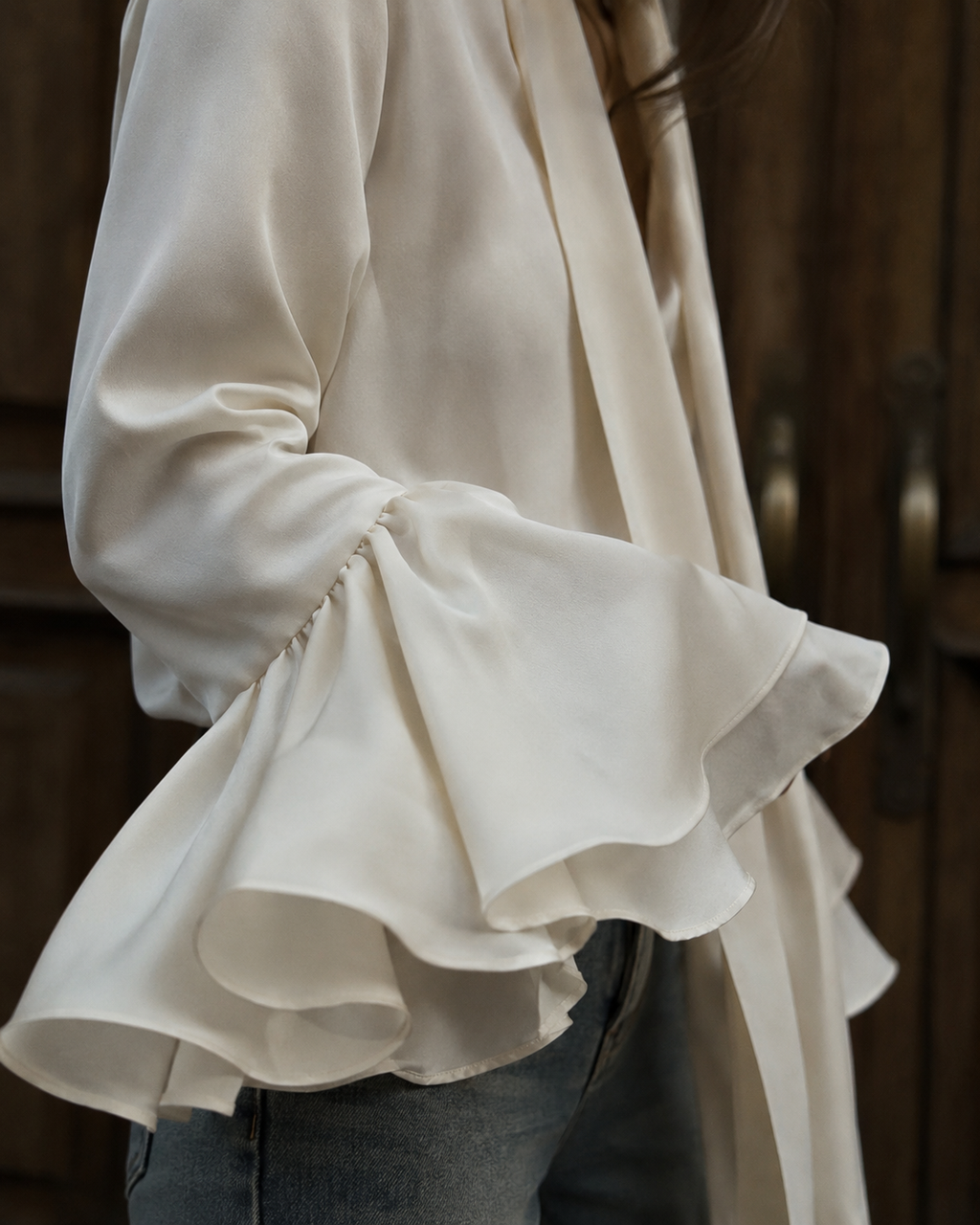Éloise Tie Blouse