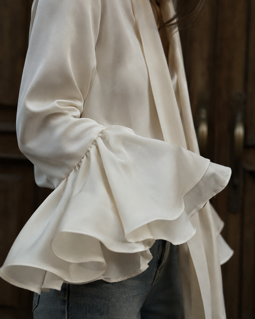 Éloise Tie Blouse