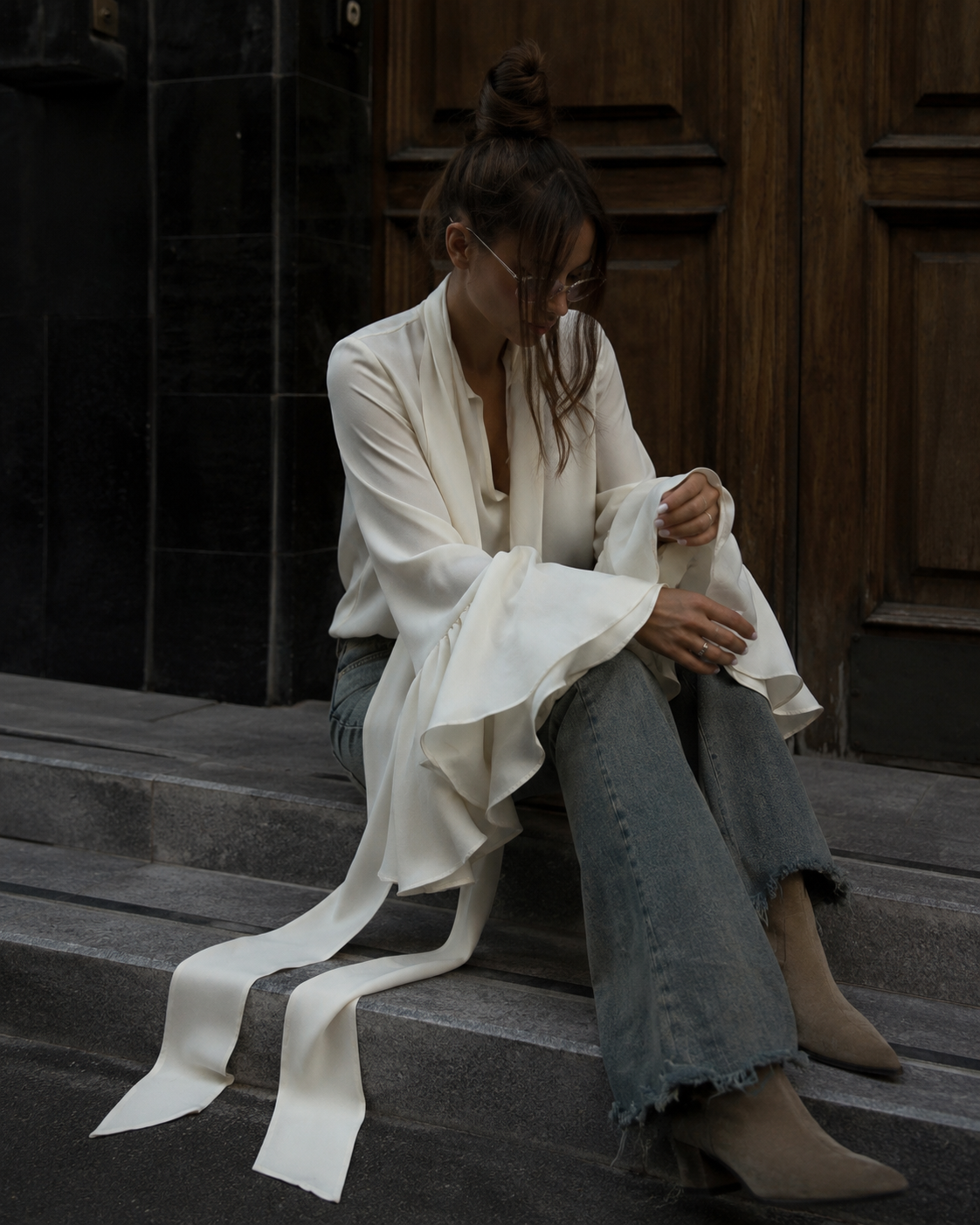 Éloise Tie Blouse