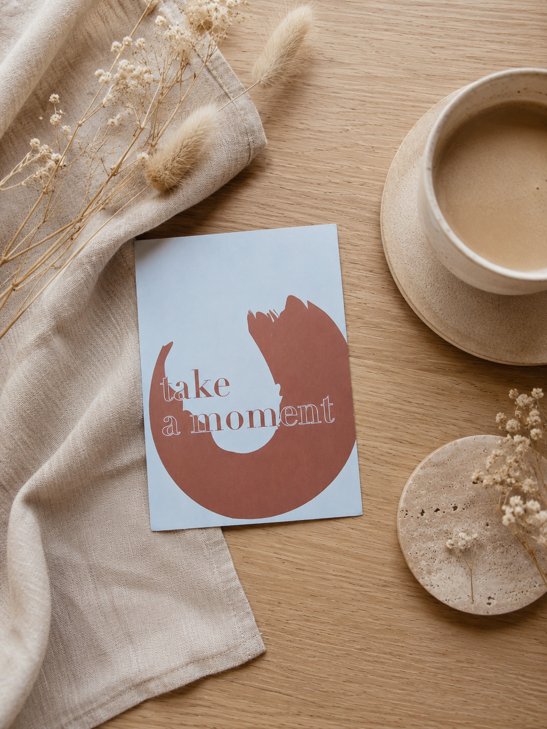 Take A Moment – postikortti