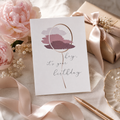 Hey, it's your birthday – Onnittelukortti lila