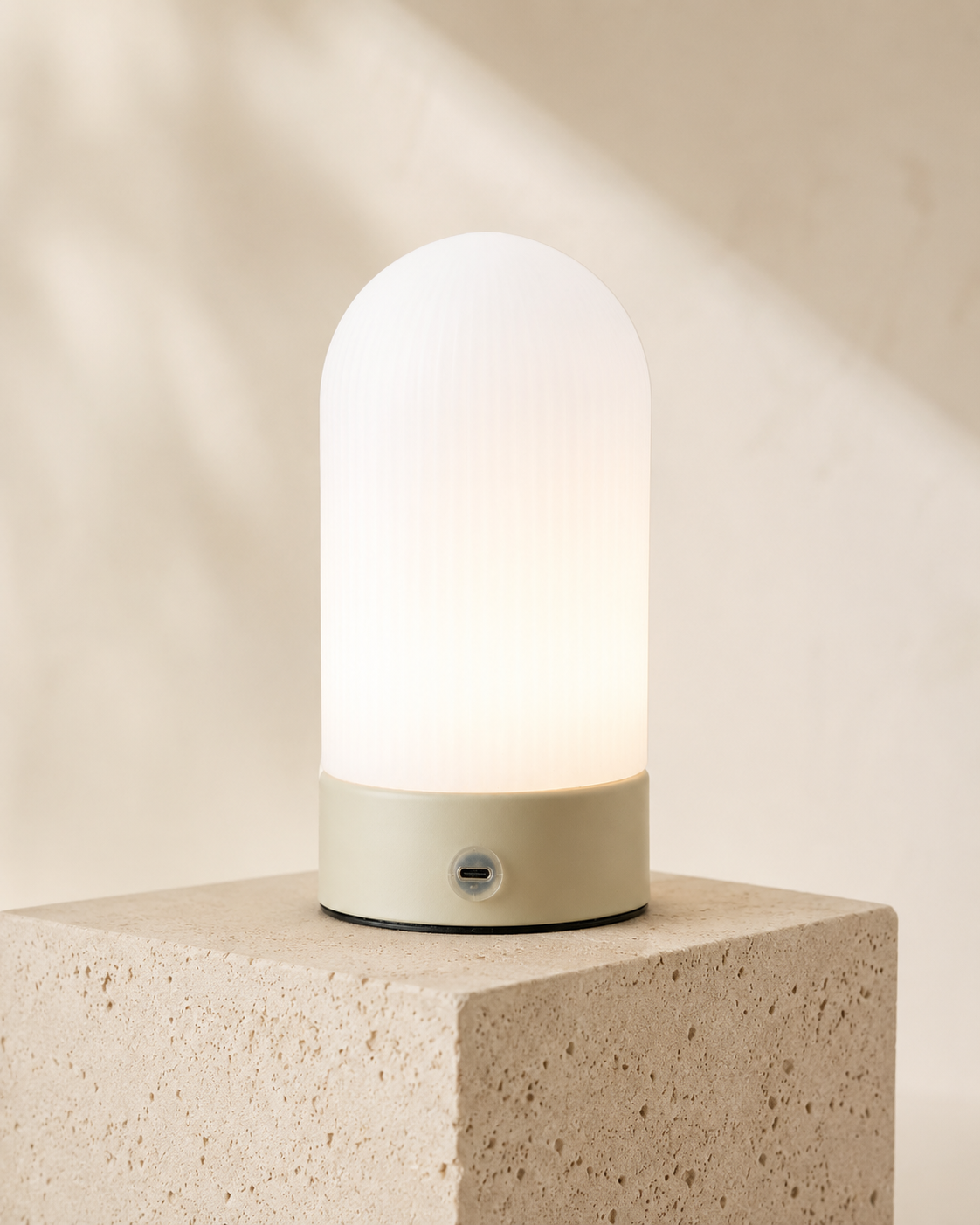 Ashford Ladattava Pöytävalaisin – Beige