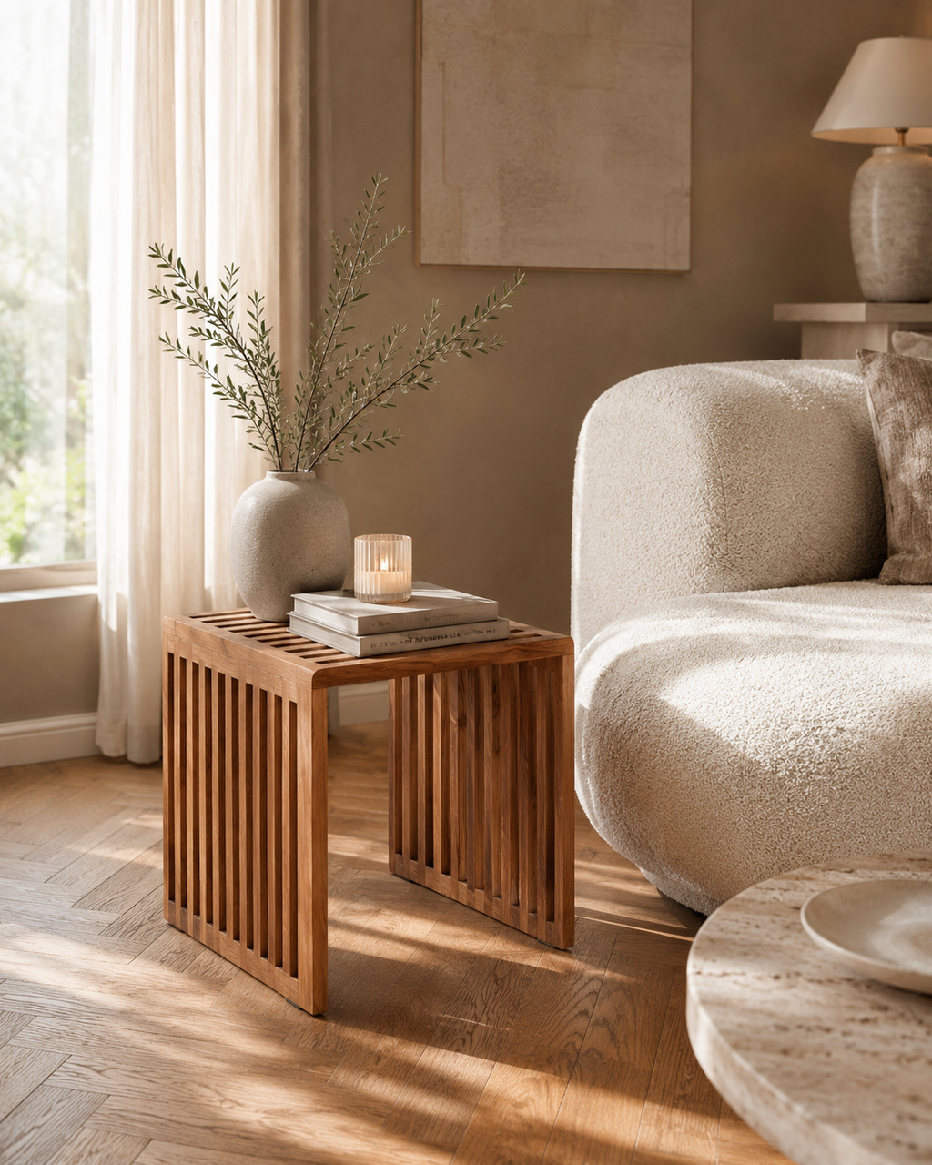 Noma Side Table – Massiivipuu Sivupöytä