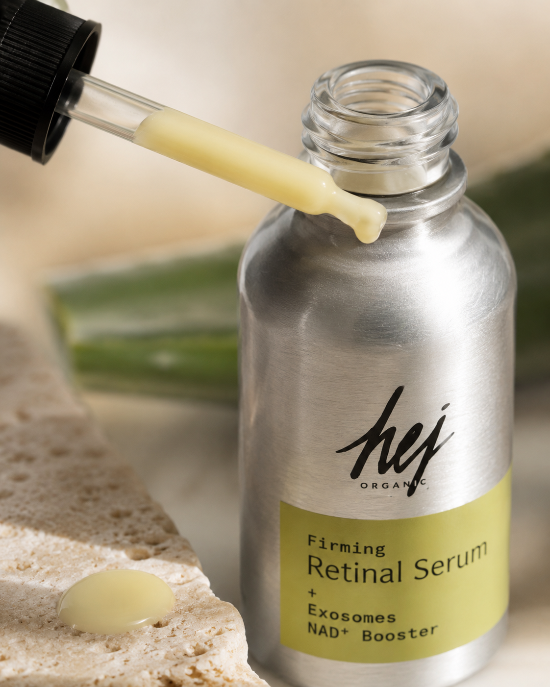 HEJ Organic Firming Retinal Serum + Exosomes + NAD+ Booster