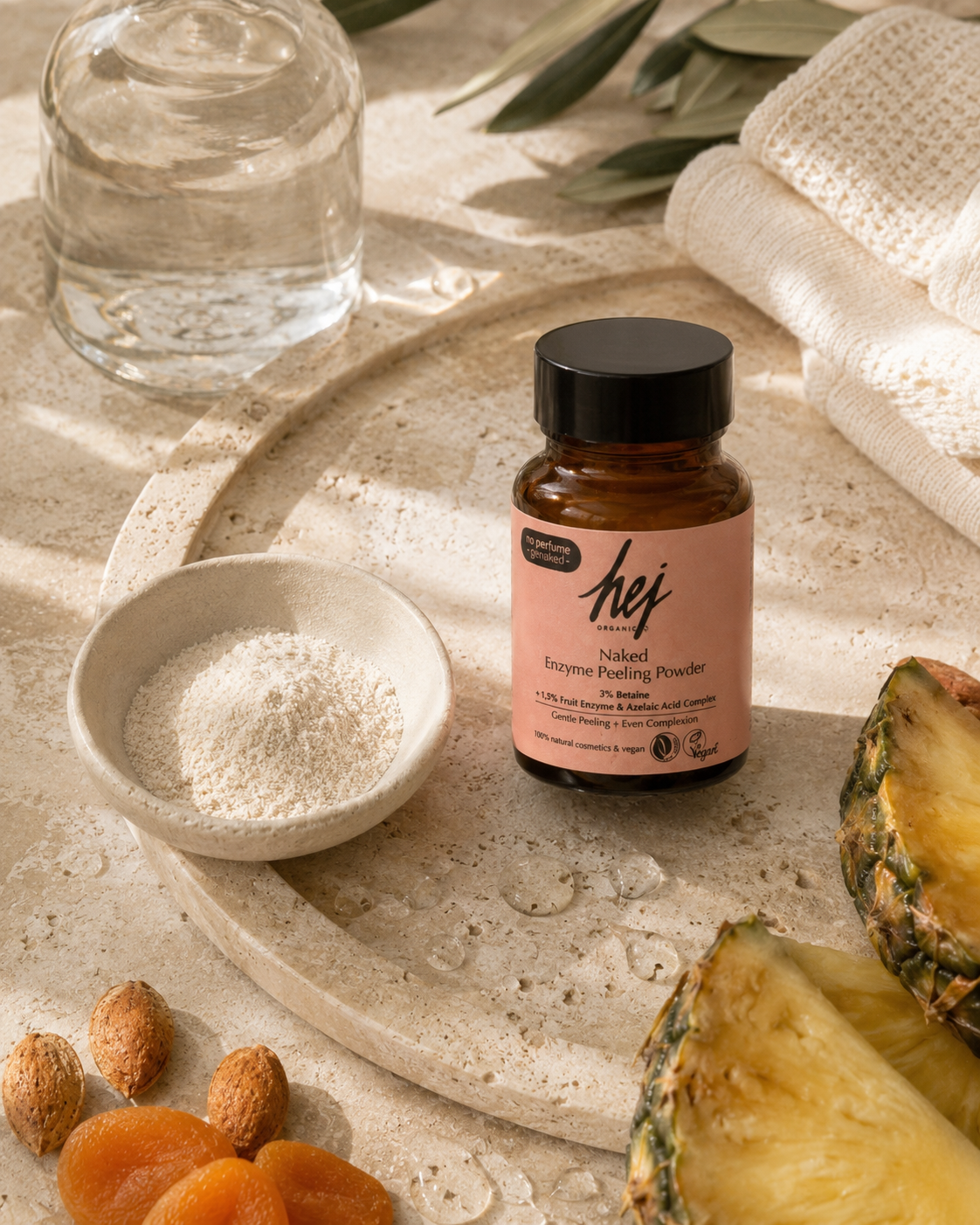 HEJ Organic Naked Enzyme Peeling Powder