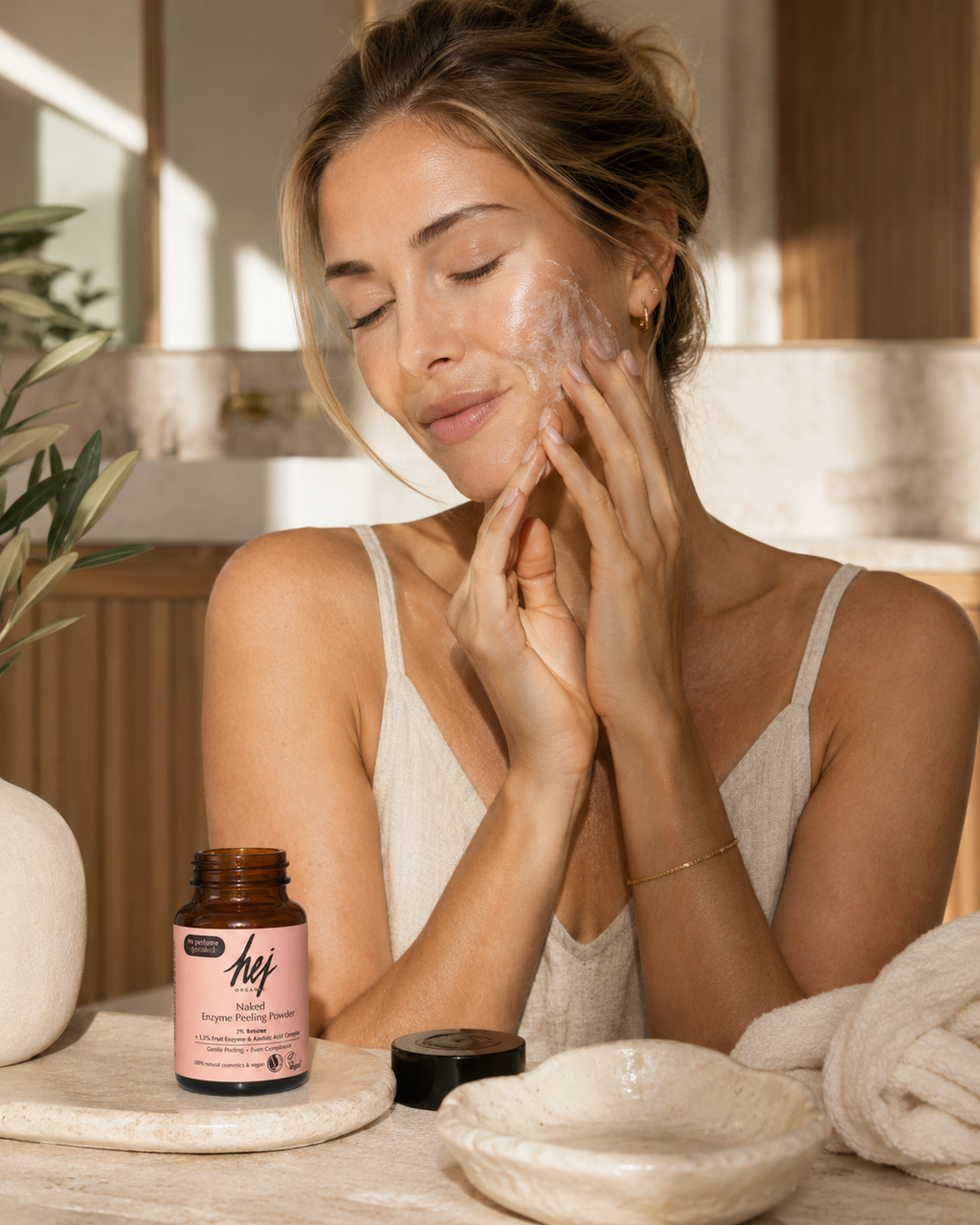 HEJ Organic Naked Enzyme Peeling Powder