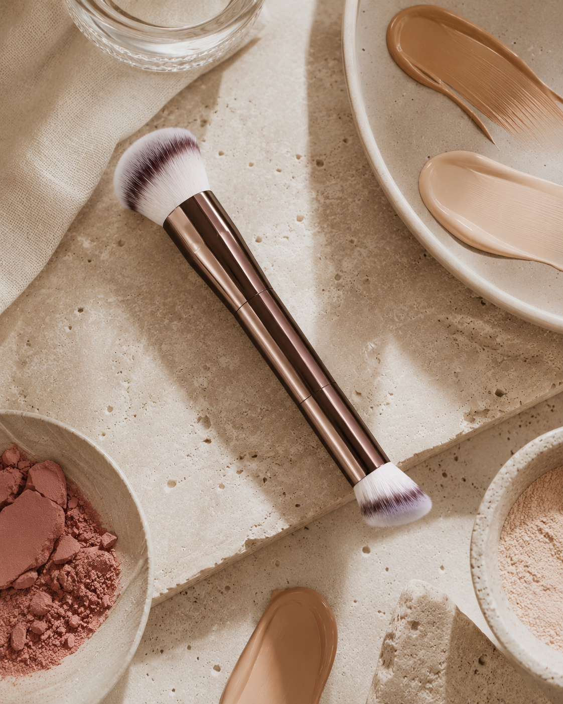 2-in-1 Premium Makeup Brush Set
