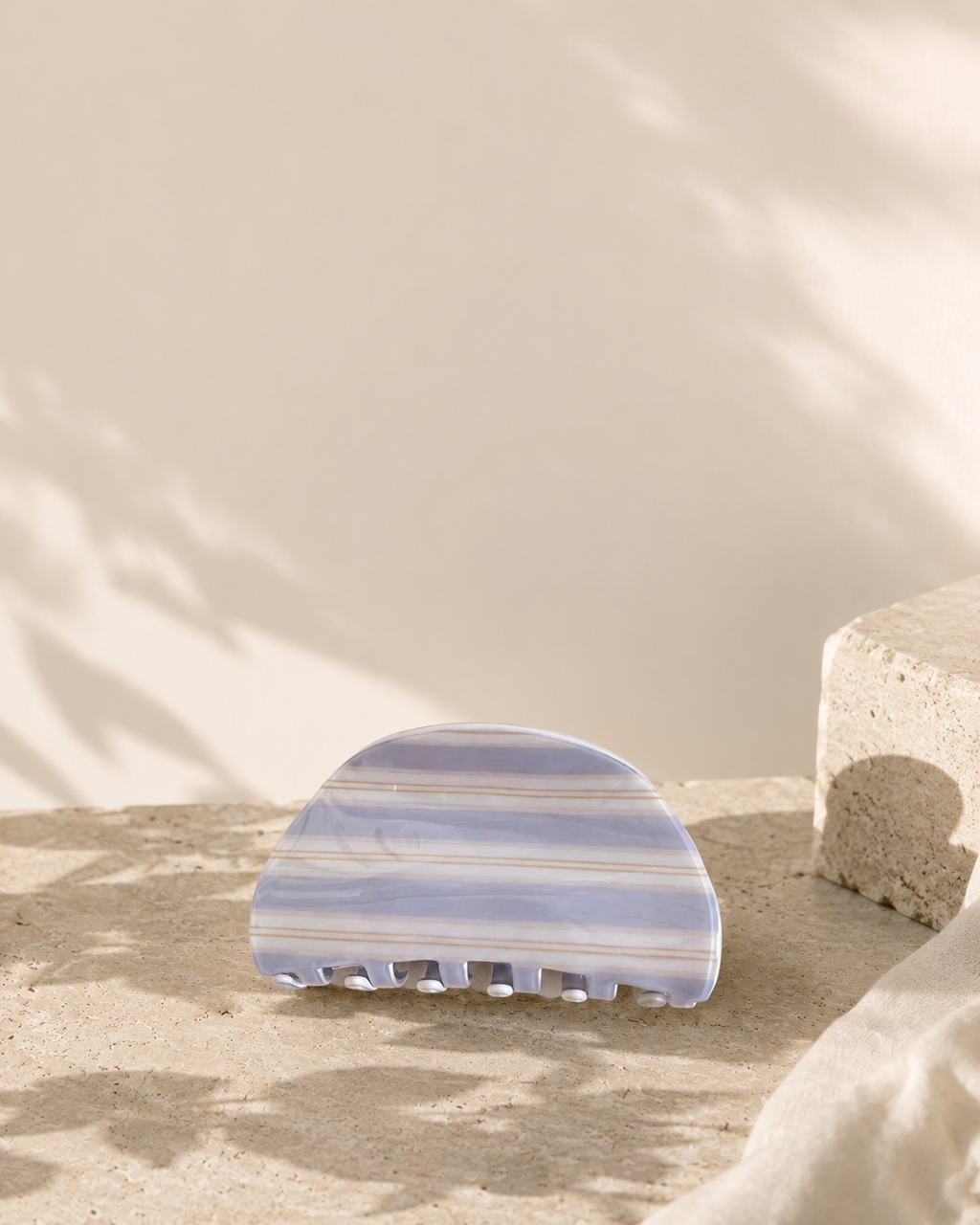 Marble Cloud Hair Claw – Lavender