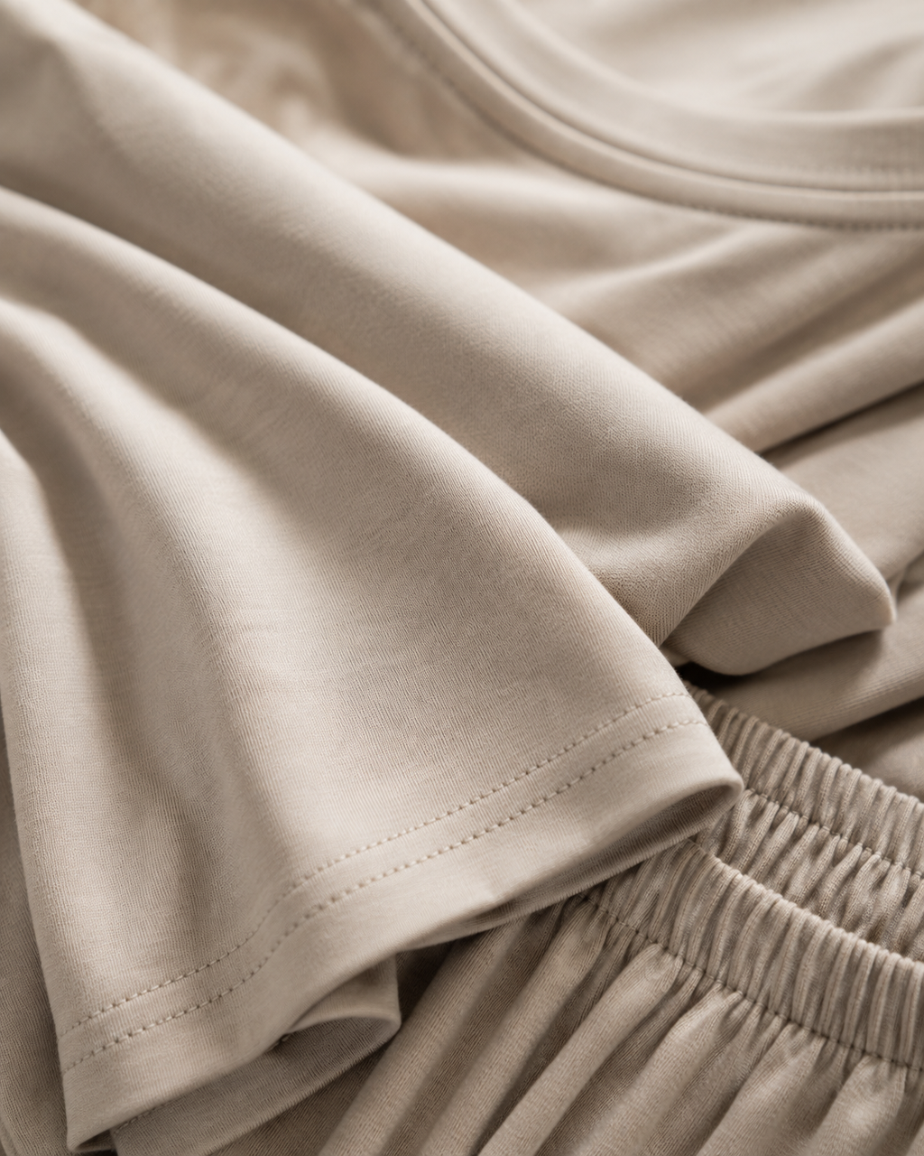 Soft Flow Lounge Set – Khaki