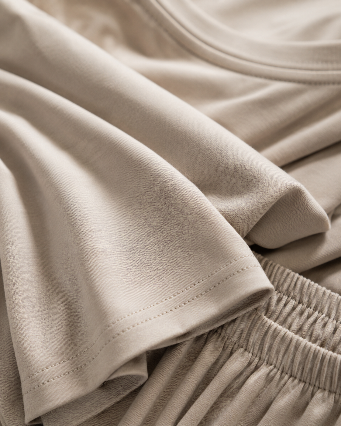 Soft Flow Lounge Set – Khaki