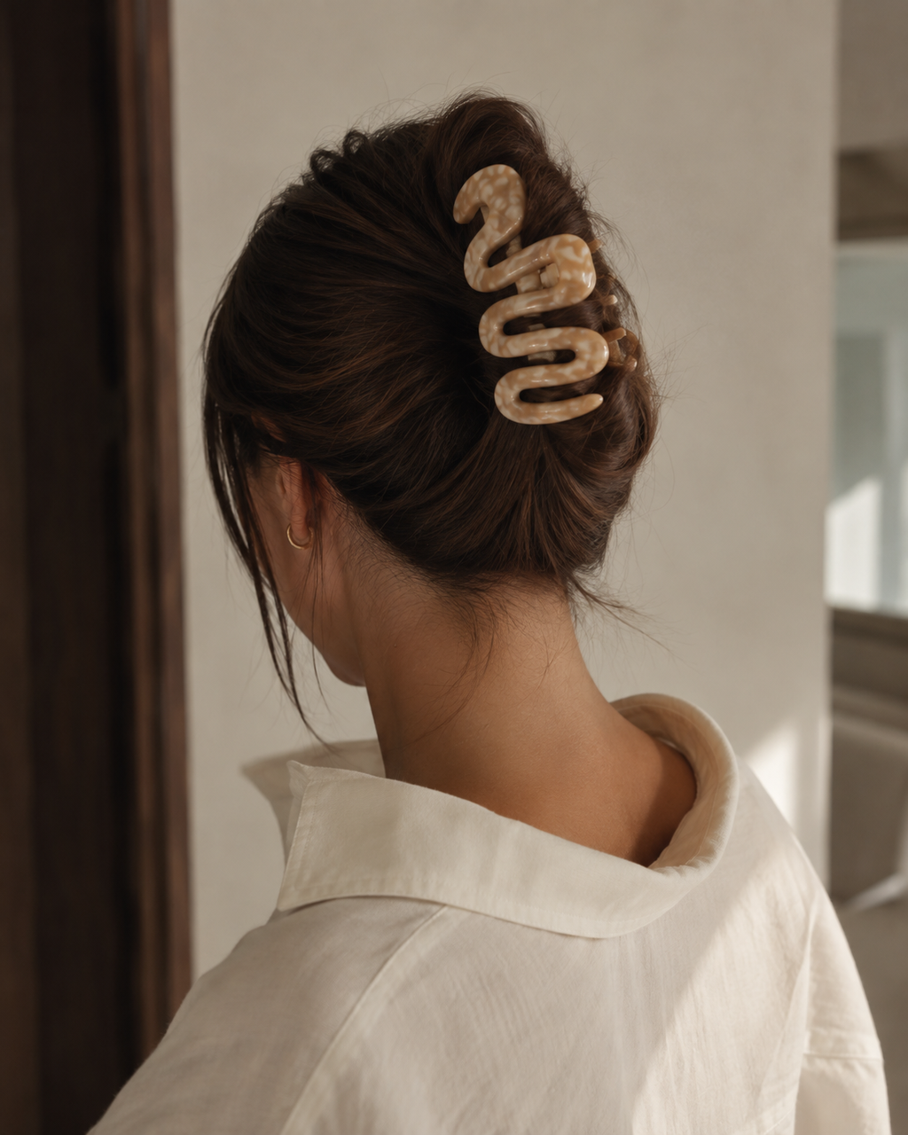 Marble Hair Clip Set – 3 kpl
