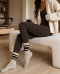 Varsity Grip Socks – Khaki