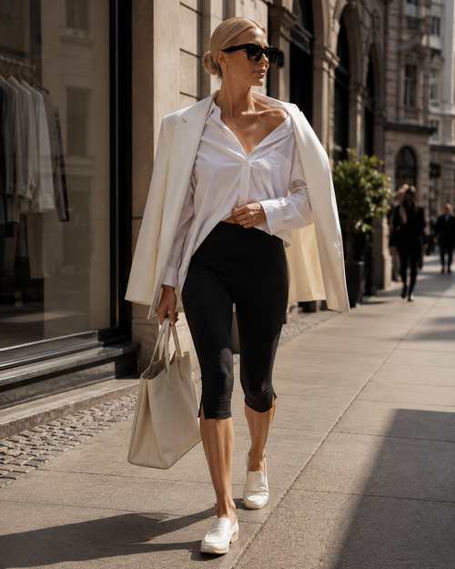 Apric Capri Leggings XS – Musta