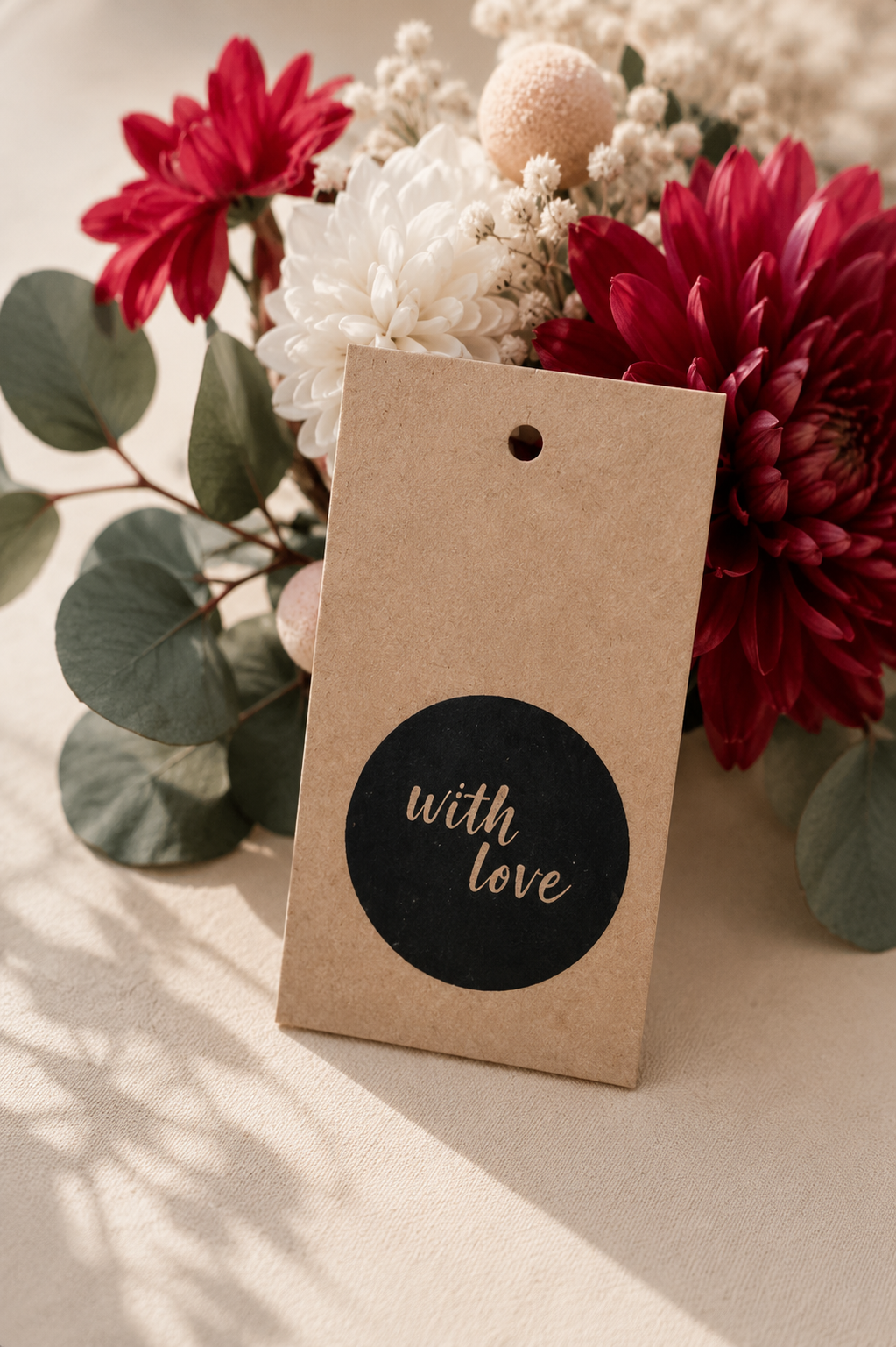 Pakettikortti - With love