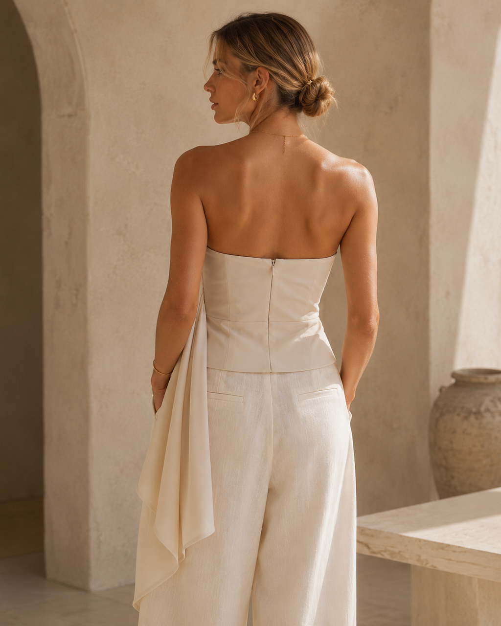 Draped Muse Top