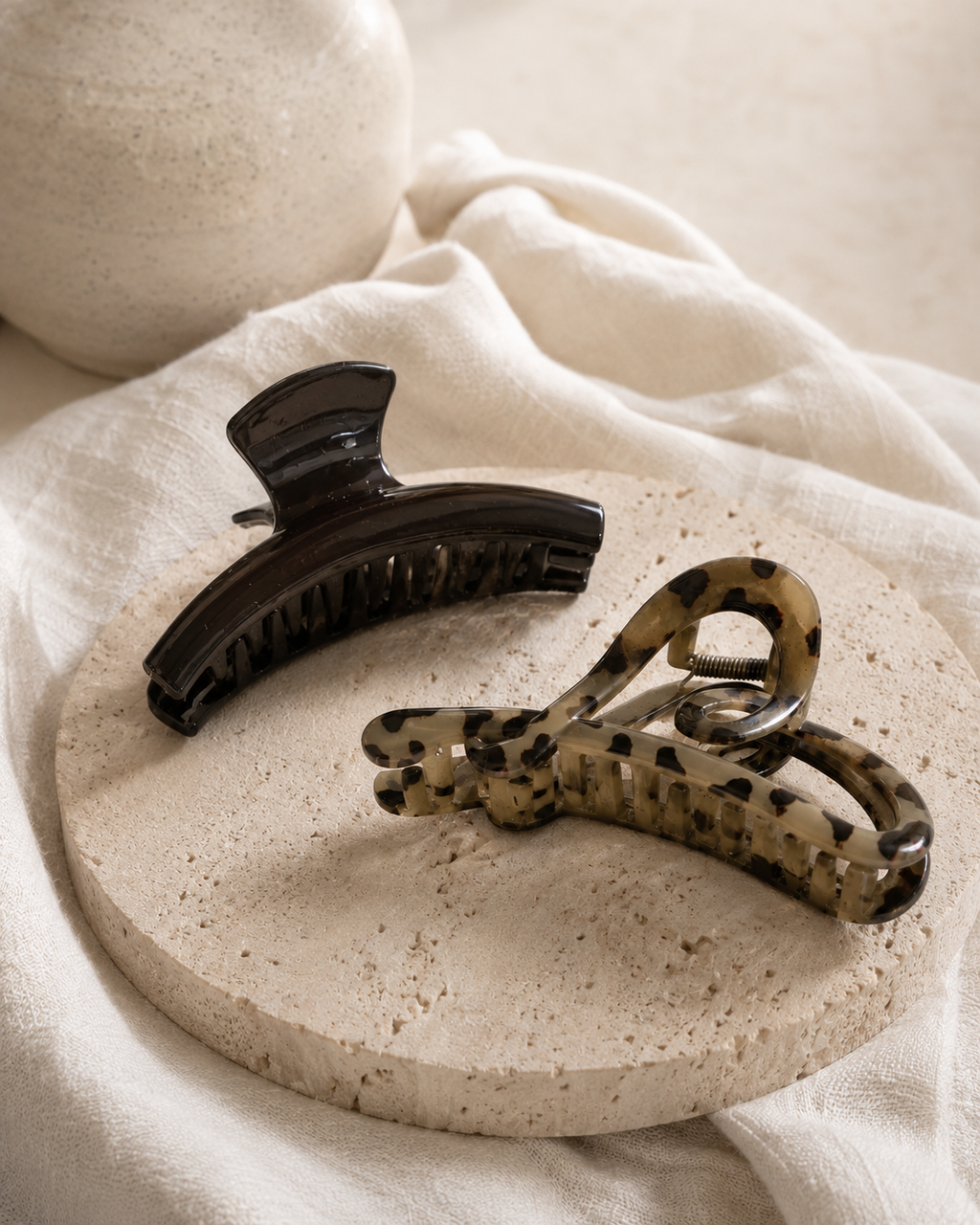 Curve Hair Clip Set