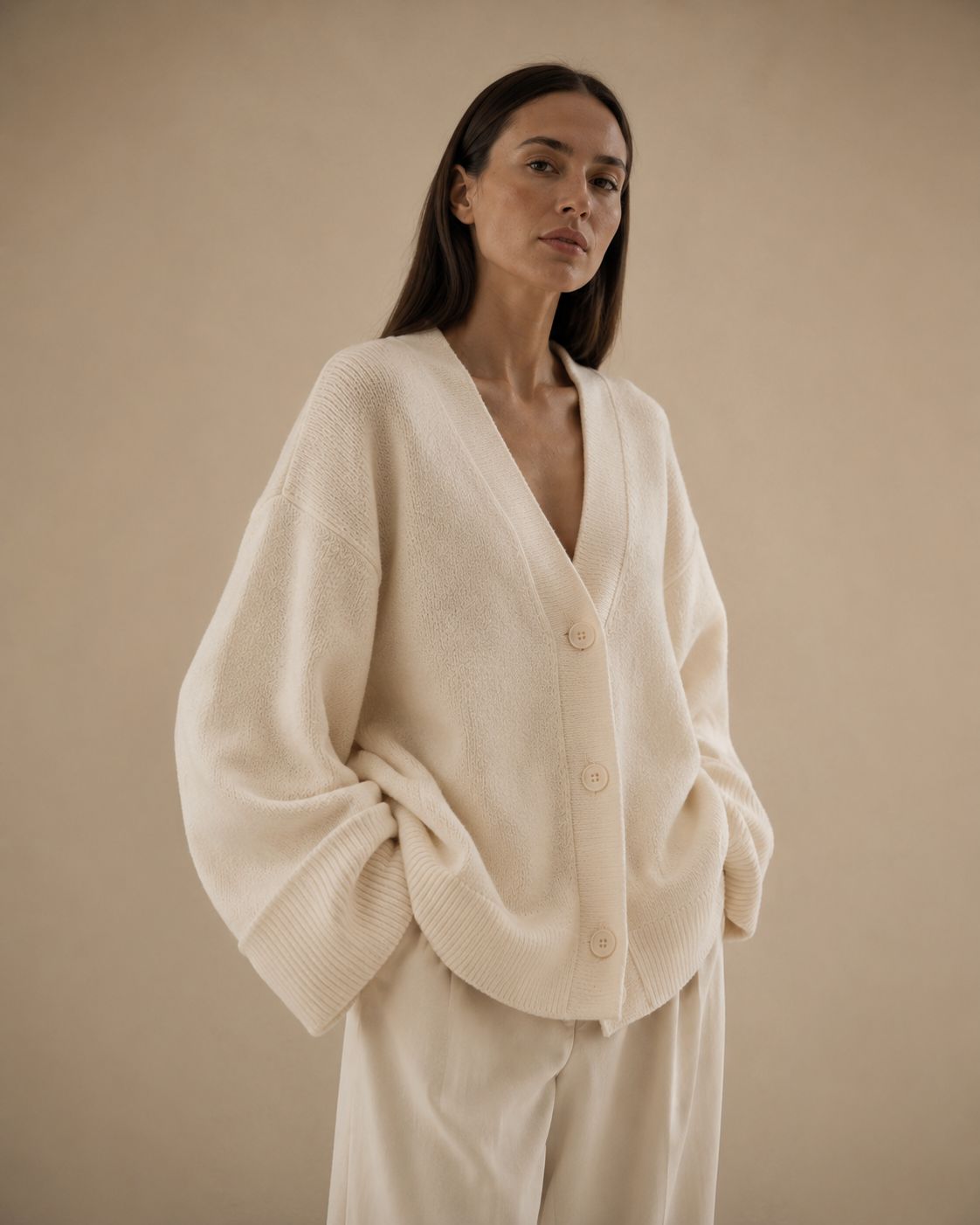LUKLABEL | Soft Oversized Cardigan