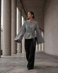 Copenhagen Tie Jacket – Grey Melange