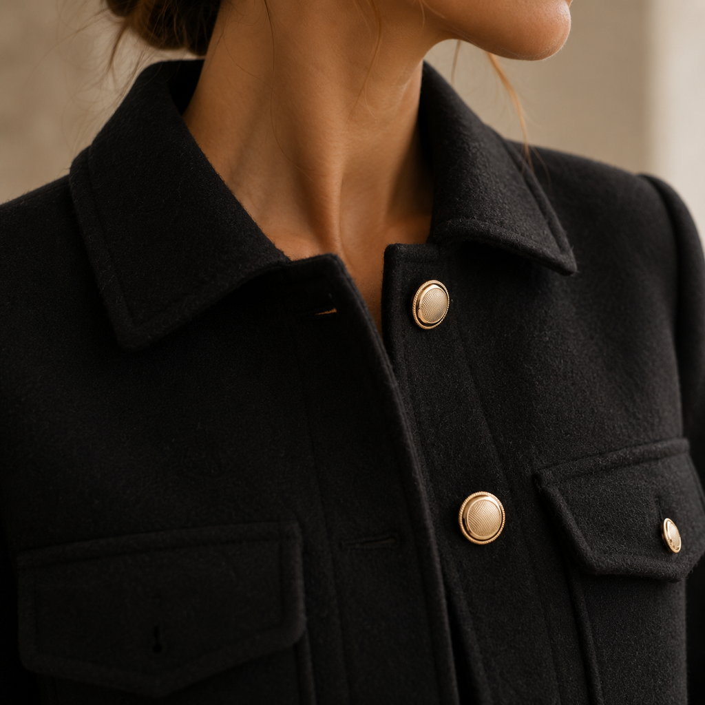 Noir Atelier Jacket — Black