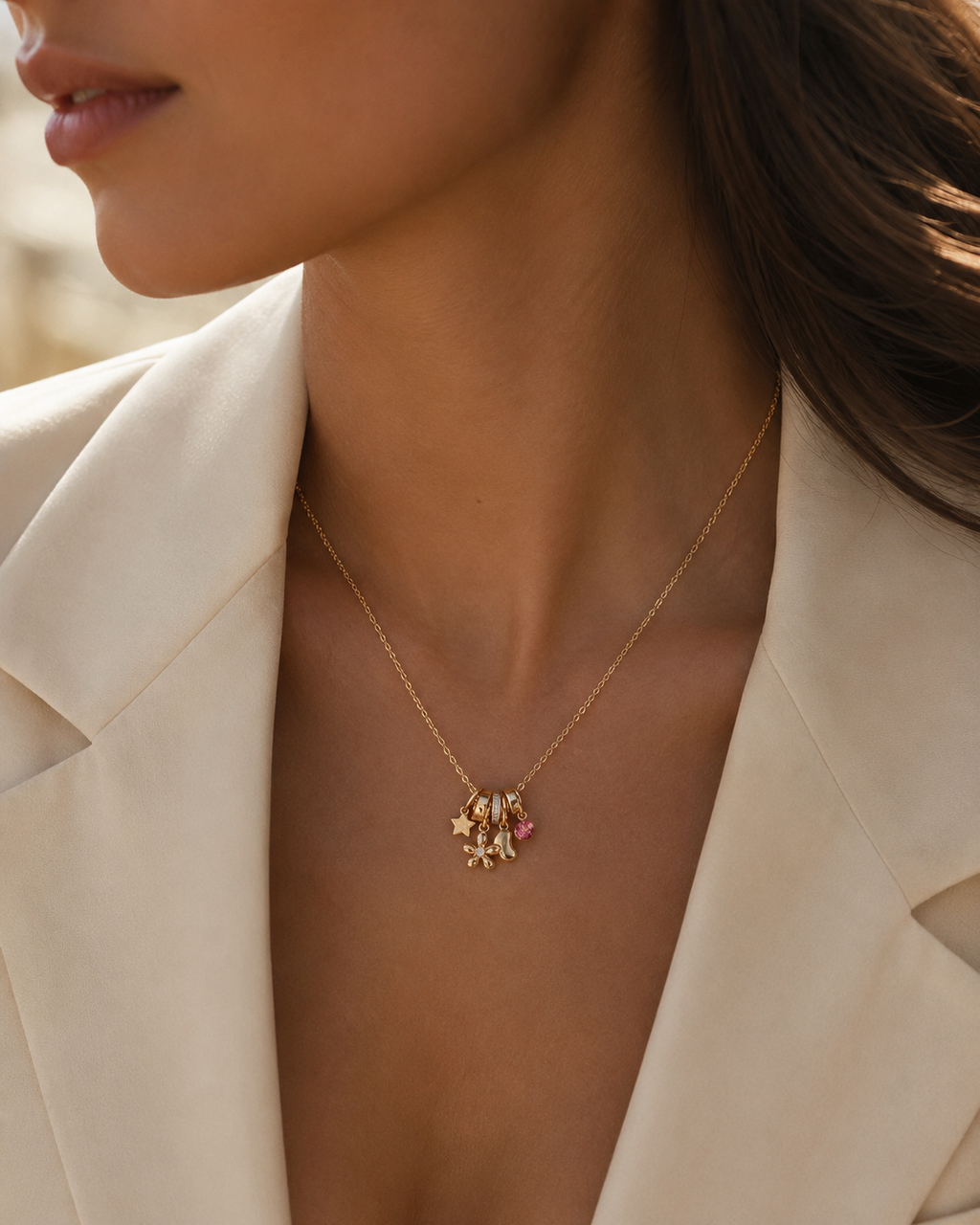 Luna Charm Necklace