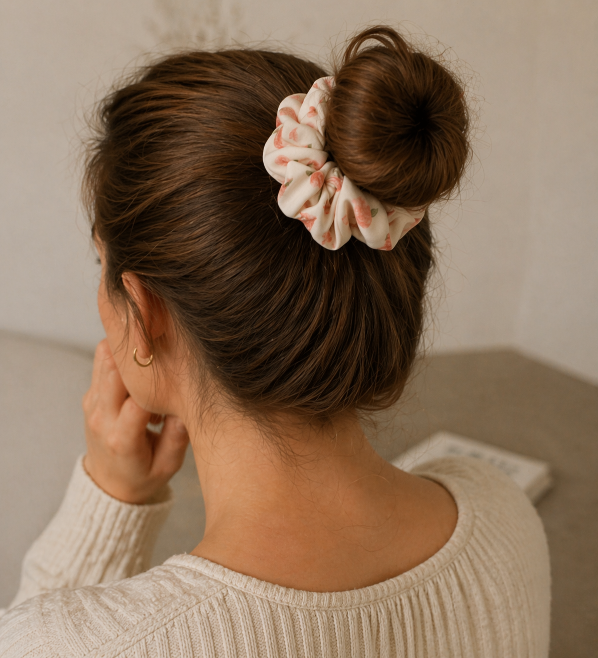 Soft Bloom Scrunchie Set (4 kpl)