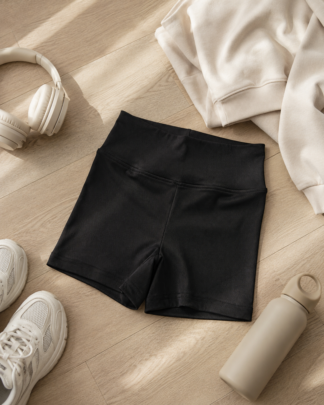 Studio Seil — Rib Active Shorts 13-14y