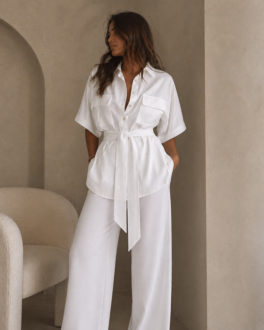 LukLabel Edit – White Belted Set