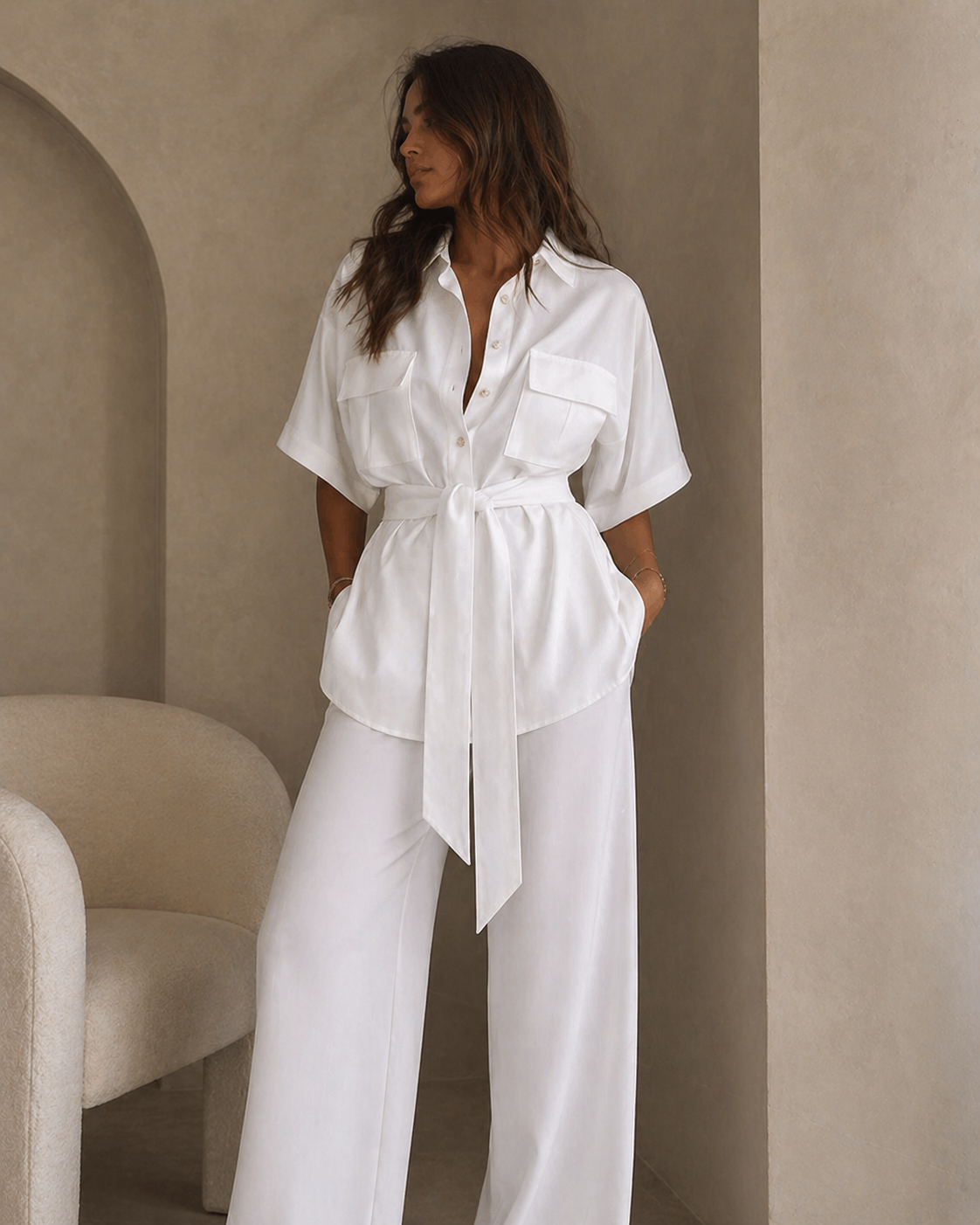 LukLabel Edit – White Belted Set