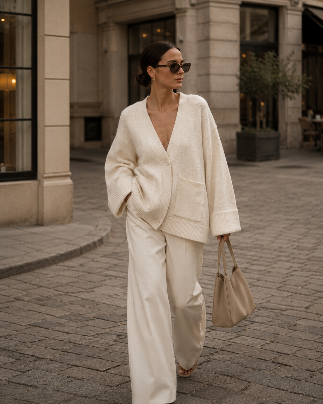 LUKLABEL | Soft Oversized Cardigan