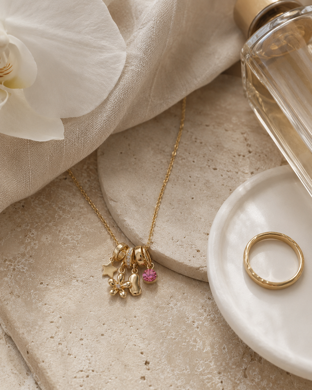 Luna Charm Necklace