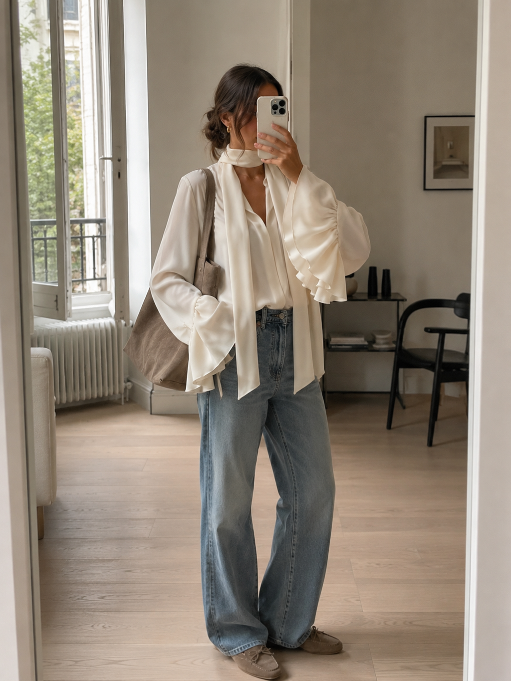 Éloise Tie Blouse