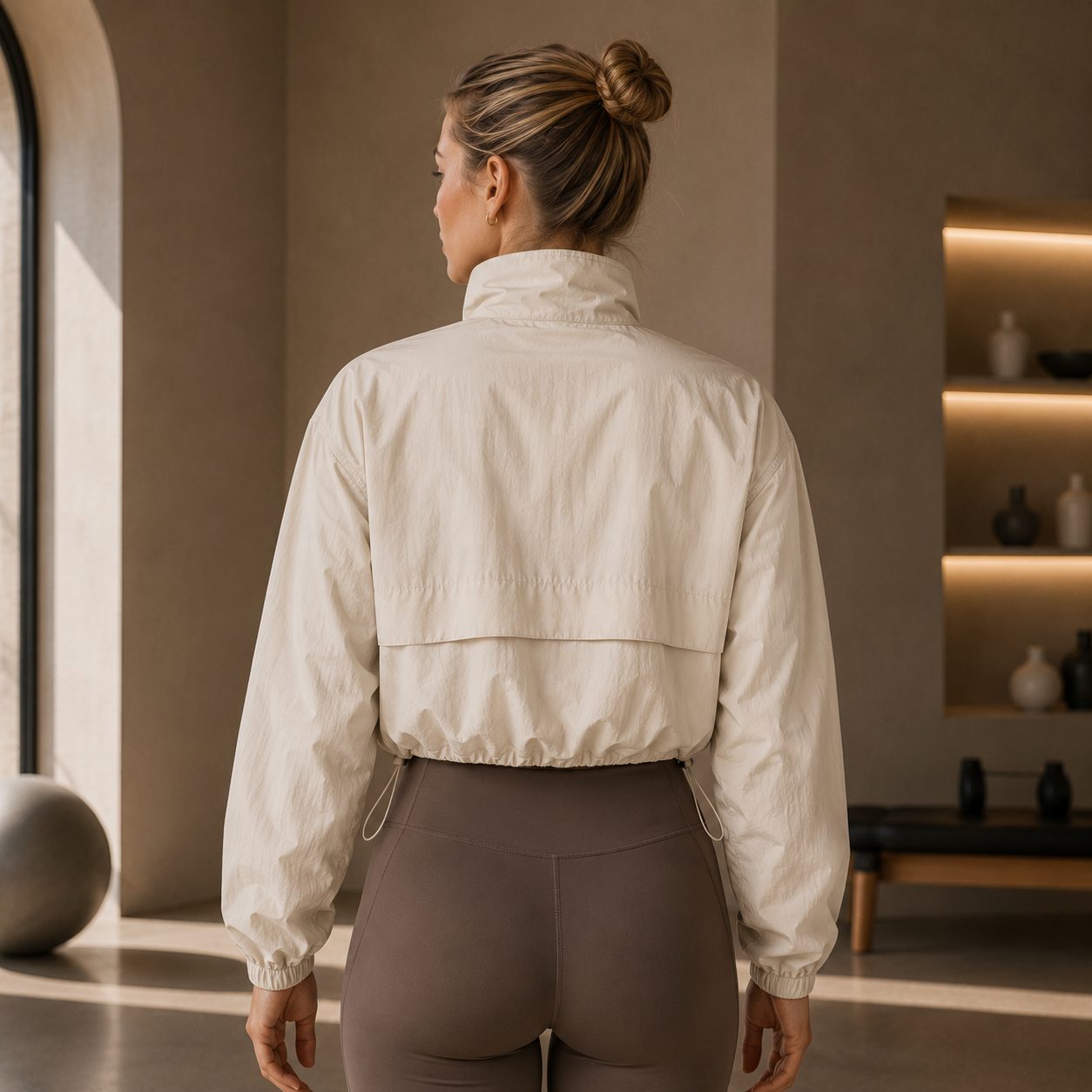 Nordic Sculpt — Half-Zip Windbreaker