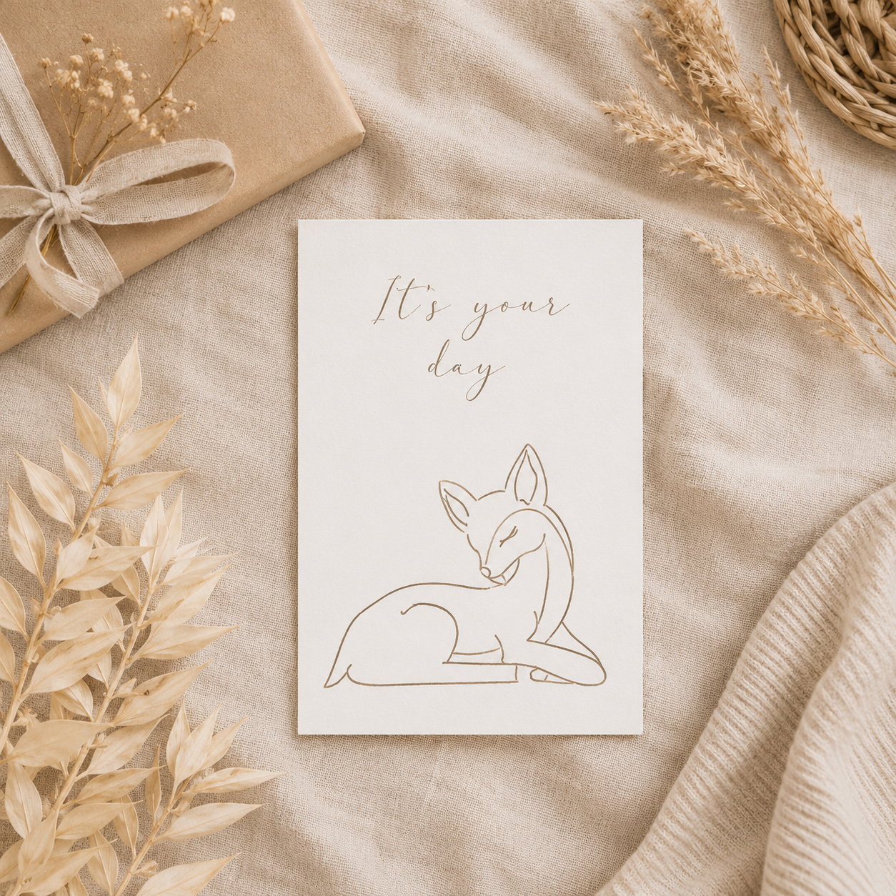 Postikortti - Bambi your day