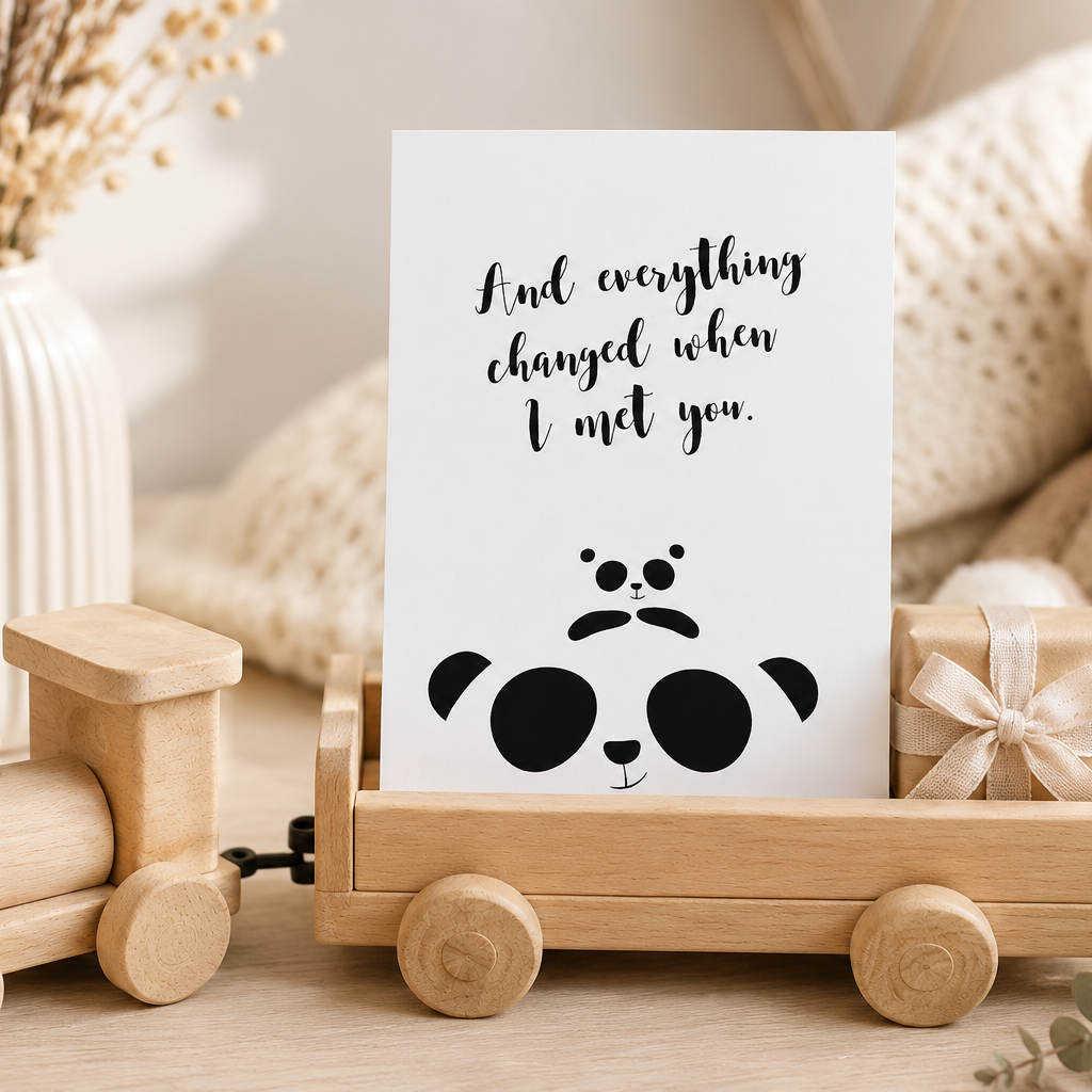 Postikortti - Panda