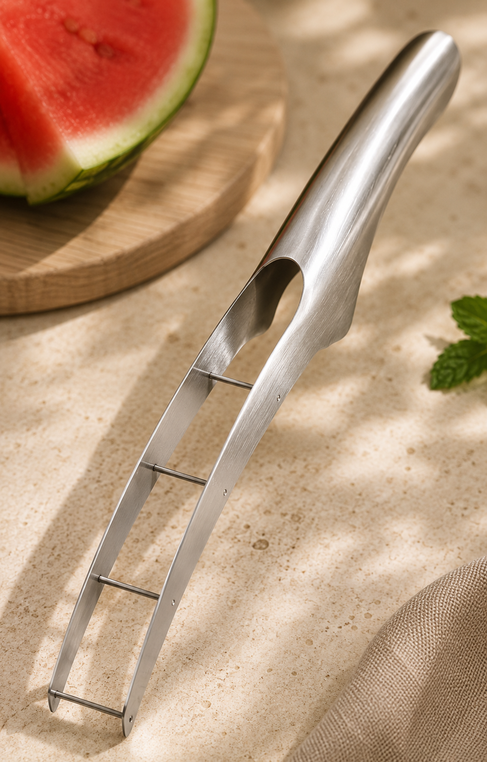Melon Cube Cutter – Vesimelonin kuutiointileikkuri