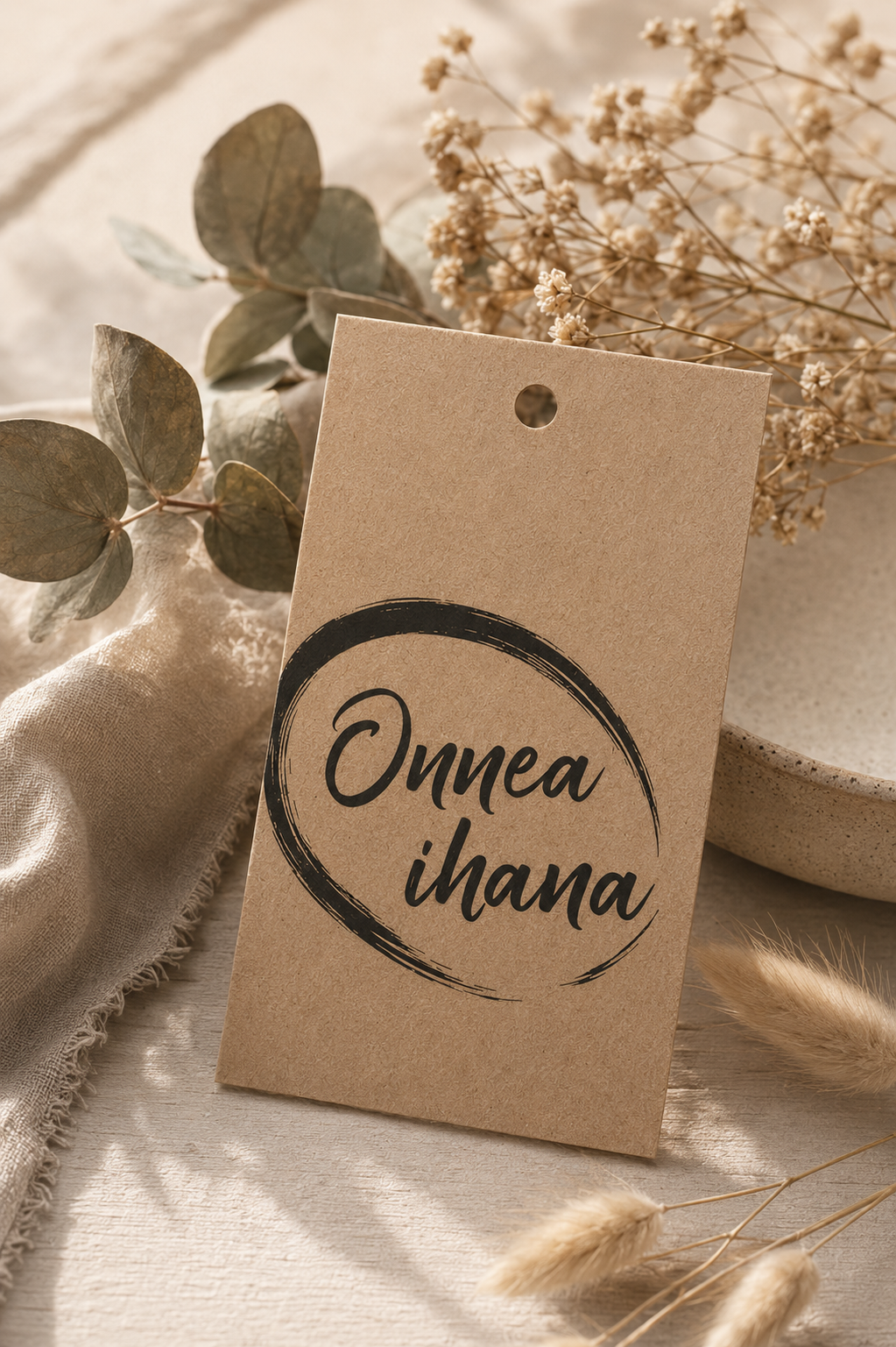 Pakettikortti - Onnea ihana