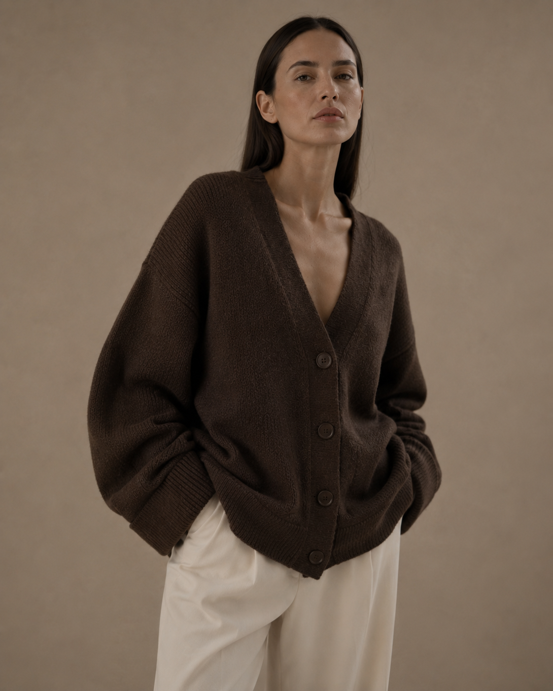 LUKLABEL | Soft Oversized Cardigan