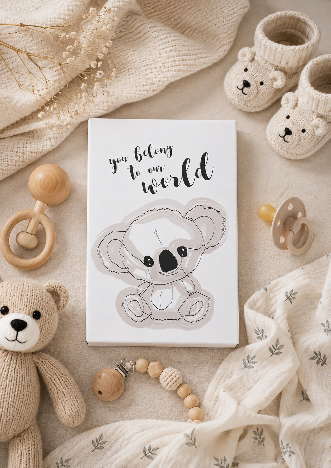 Neuvolakorttikotelo - koala
