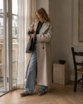 Copenhagen Long Coat – Oatmeal