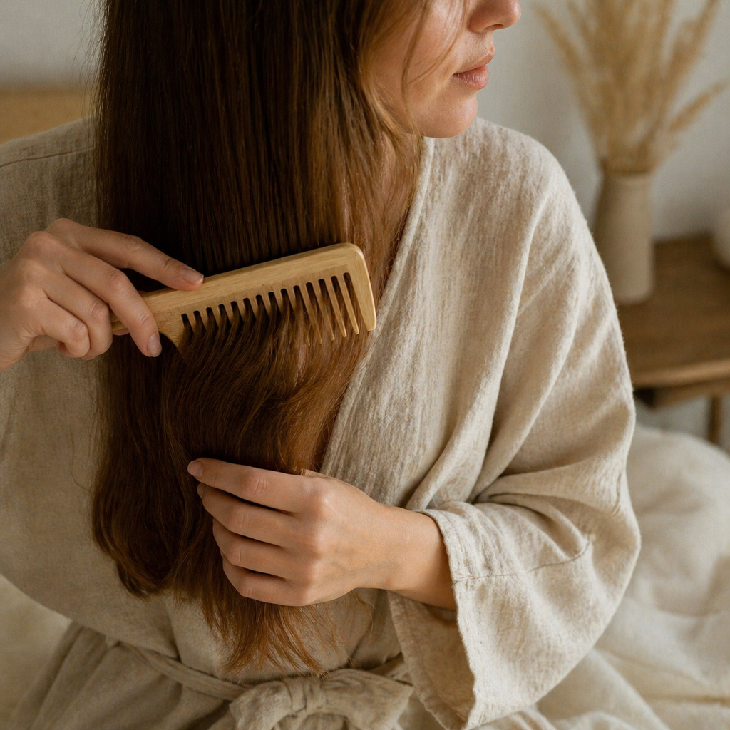 Bamboo Sculpt Comb Set