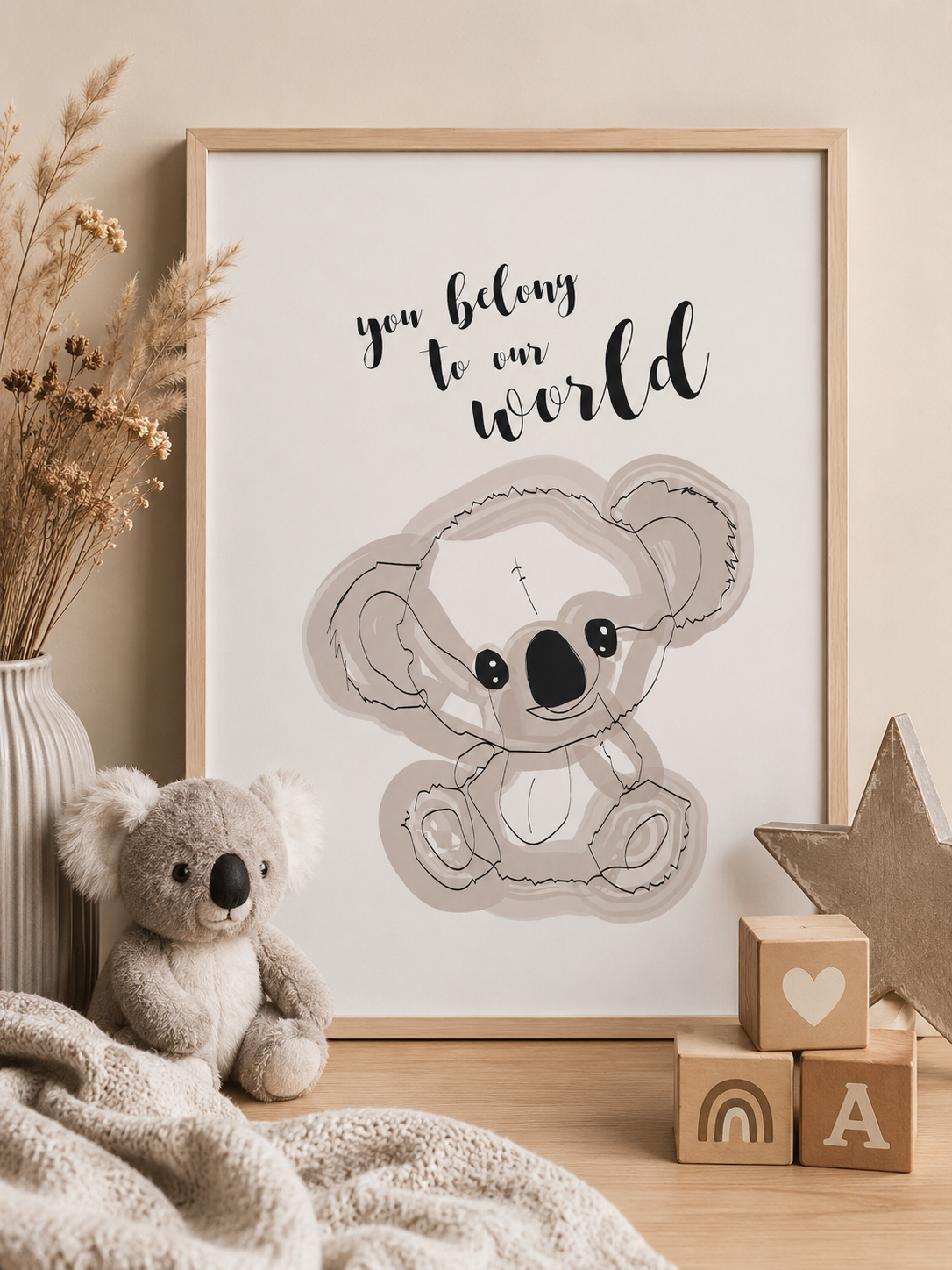 You Belong To Our World – Juliste