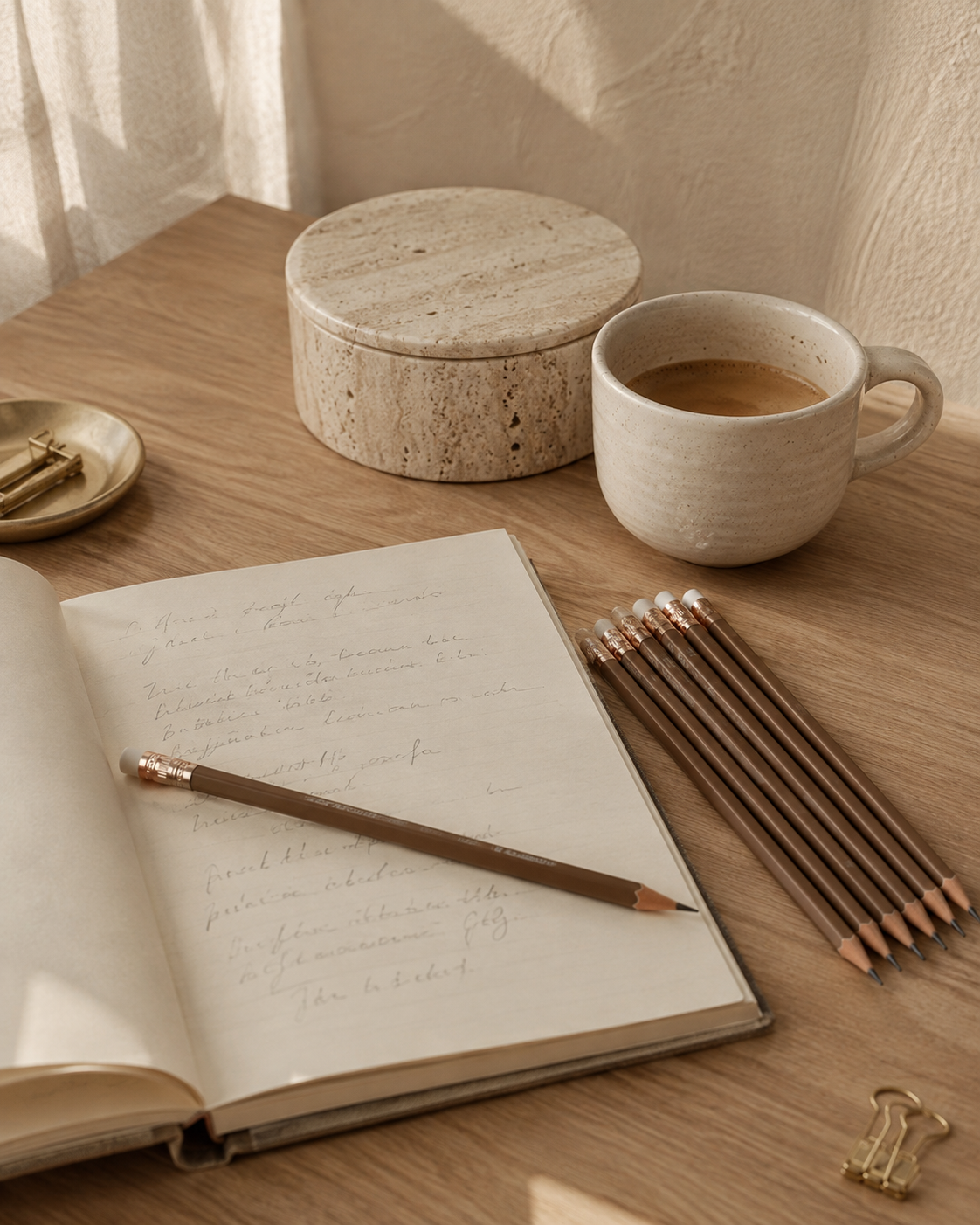 Studio Pencil Set – Mocha
