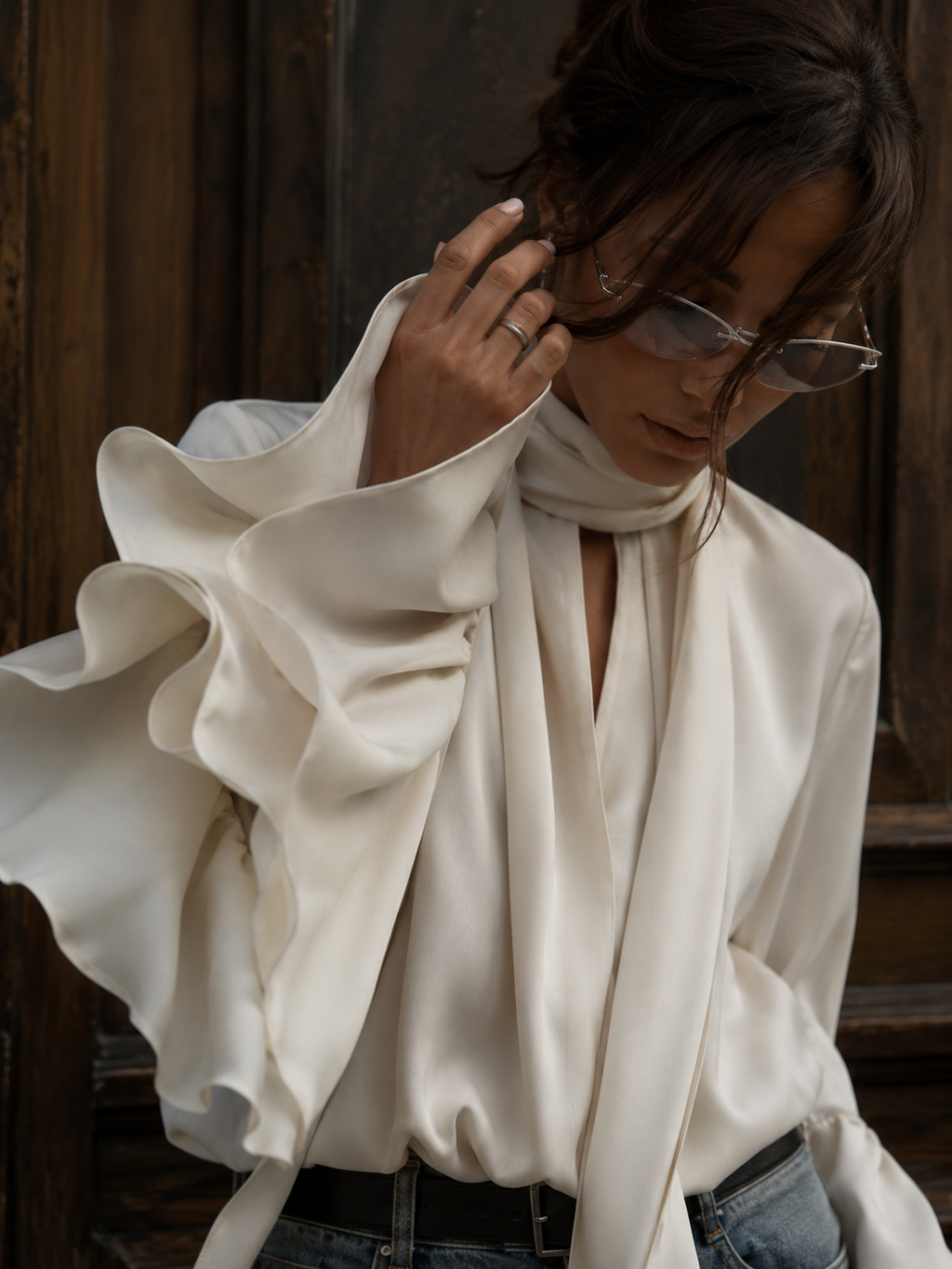 Éloise Tie Blouse
